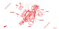 TURBOLADER (DIESEL) (1) für Honda CR-V DIESEL 1.6 EXECUTIVE NAVI 5 Türen 6 gang-Schaltgetriebe 2015