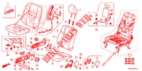 VORDERSITZ/SITZGURTE (D.) für Honda CR-V DIESEL 1.6 EXECUTIVE NAVI 5 Türen 6 gang-Schaltgetriebe 2015