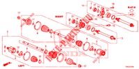 ANTRIEBSWELLE, VORNE/HALBWELLE (DIESEL) (2) für Honda CR-V DIESEL 1.6 EXECUTIVE NAVI 5 Türen 9 gang automatikgetriebe 2015