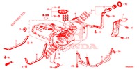 KRAFTSTOFFEINFUELLROHR (DIESEL) für Honda CR-V DIESEL 1.6 EXECUTIVE NAVI 5 Türen 9 gang automatikgetriebe 2015