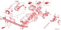 RADAR (2) für Honda CR-V DIESEL 1.6 EXECUTIVE NAVI 5 Türen 9 gang automatikgetriebe 2015
