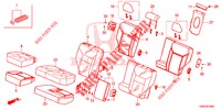 RUECKSITZ/SITZGURT,(2D)  für Honda CR-V DIESEL 1.6 EXECUTIVE NAVI 5 Türen 9 gang automatikgetriebe 2015
