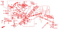 SERVOLENKGETRIEBE (LH) für Honda CR-V DIESEL 1.6 EXECUTIVE NAVI 5 Türen 9 gang automatikgetriebe 2015