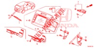 EINBAUSATZ F. RNS2  für Honda CR-V DIESEL 2.2 EXCLUSIVE NAVI 5 Türen 6 gang-Schaltgetriebe 2014