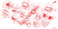 INSTRUMENT, ZIERSTUECK (COTE DE CONDUCTEUR) (LH) für Honda CR-V DIESEL 2.2 EXCLUSIVE NAVI 5 Türen 6 gang-Schaltgetriebe 2014