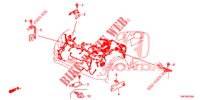 KABELBAUMHALTERUNG für Honda CR-V DIESEL 2.2 EXCLUSIVE NAVI 5 Türen 6 gang-Schaltgetriebe 2014