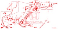 KLIMAANLAGE (FLEXIBLES/TUYAUX) (DIESEL) (2.2L) (LH) für Honda CR-V DIESEL 2.2 EXCLUSIVE NAVI 5 Türen 6 gang-Schaltgetriebe 2014