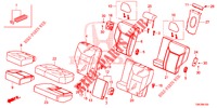 RUECKSITZ/SITZGURT,(2D)  für Honda CR-V DIESEL 2.2 EXCLUSIVE NAVI 5 Türen 6 gang-Schaltgetriebe 2014