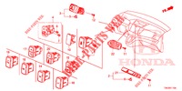 SCHALTER (LH) für Honda CR-V DIESEL 2.2 EXCLUSIVE NAVI 5 Türen 6 gang-Schaltgetriebe 2014
