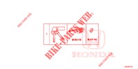 SCHLOSSZYLINDER (INTELLIGENT) (LH) für Honda CR-V DIESEL 2.2 EXCLUSIVE NAVI 5 Türen 6 gang-Schaltgetriebe 2014