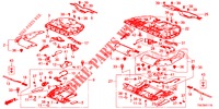 SITZKOMPONENTEN, HINTEN (2) für Honda CR-V DIESEL 2.2 EXCLUSIVE NAVI 5 Türen 6 gang-Schaltgetriebe 2014