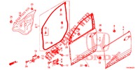 TUERTAFELN, VORNE(2D)  für Honda CR-V DIESEL 2.2 EXCLUSIVE NAVI 5 Türen 6 gang-Schaltgetriebe 2014