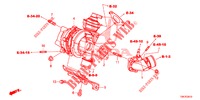 TURBOLADER (DIESEL) (2.2L) für Honda CR-V DIESEL 2.2 EXCLUSIVE NAVI 5 Türen 6 gang-Schaltgetriebe 2014