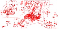VORNE SITZKOMPONENTEN (G.) (2) für Honda CR-V DIESEL 2.2 EXCLUSIVE NAVI 5 Türen 6 gang-Schaltgetriebe 2014