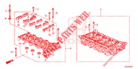 ZYLINDERKOPF (DIESEL) (2.2L) für Honda CR-V DIESEL 2.2 EXCLUSIVE NAVI 5 Türen 6 gang-Schaltgetriebe 2014