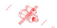 ANLASSER (DENSO) (DIESEL) für Honda CR-V DIESEL 1.6 INNOVA 5 Türen 9 gang automatikgetriebe 2015