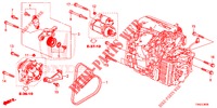 AUTOMATISCHE SPANNVORRICHTUNG (DIESEL) für Honda CR-V DIESEL 1.6 INNOVA 5 Türen 9 gang automatikgetriebe 2015