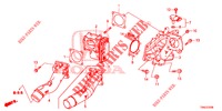 EINLASSKLAPPENVENTIL (DIESEL) für Honda CR-V DIESEL 1.6 INNOVA 5 Türen 9 gang automatikgetriebe 2015