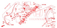 KLIMAANLAGE (FLEXIBLES/TUYAUX) (LH) (3) für Honda CR-V DIESEL 1.6 INNOVA 5 Türen 9 gang automatikgetriebe 2015