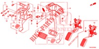 PEDAL (LH) für Honda CR-V DIESEL 1.6 INNOVA 5 Türen 9 gang automatikgetriebe 2015