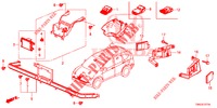 RADAR (2) für Honda CR-V DIESEL 1.6 INNOVA 5 Türen 9 gang automatikgetriebe 2015