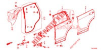 TUERBLECHE, HINTEN(4D)  für Honda CR-V DIESEL 1.6 INNOVA 5 Türen 9 gang automatikgetriebe 2015