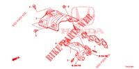 AUSPUFFKRUEMMER (DIESEL) (2.2L) für Honda CR-V DIESEL 2.2 ELEGANCE 5 Türen 6 gang-Schaltgetriebe 2014