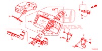EINBAUSATZ F. RNS2  für Honda CR-V DIESEL 2.2 ELEGANCE 5 Türen 6 gang-Schaltgetriebe 2014