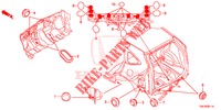 GUMMITUELLE (ARRIERE) für Honda CR-V DIESEL 2.2 ELEGANCE 5 Türen 6 gang-Schaltgetriebe 2014