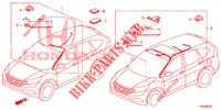 KABELBAUM (LH) (4) für Honda CR-V DIESEL 2.2 ELEGANCE 5 Türen 6 gang-Schaltgetriebe 2014
