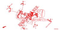KABELBAUMHALTERUNG für Honda CR-V DIESEL 2.2 ELEGANCE 5 Türen 6 gang-Schaltgetriebe 2014