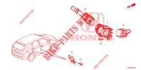 KOMBISCHALTER  für Honda CR-V DIESEL 2.2 ELEGANCE 5 Türen 6 gang-Schaltgetriebe 2014