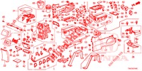 MITTLERE KONSOLE  für Honda CR-V DIESEL 2.2 ELEGANCE 5 Türen 6 gang-Schaltgetriebe 2014