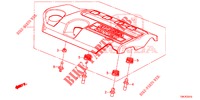 MOTORABDECKUNG (DIESEL) (2.2L) für Honda CR-V DIESEL 2.2 ELEGANCE 5 Türen 6 gang-Schaltgetriebe 2014