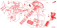 PEDAL (LH) für Honda CR-V DIESEL 2.2 ELEGANCE 5 Türen 6 gang-Schaltgetriebe 2014