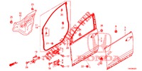 TUERTAFELN, VORNE(2D)  für Honda CR-V DIESEL 2.2 ELEGANCE 5 Türen 6 gang-Schaltgetriebe 2014