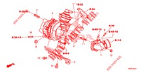 TURBOLADER (DIESEL) (2.2L) für Honda CR-V DIESEL 2.2 ELEGANCE 5 Türen 6 gang-Schaltgetriebe 2014