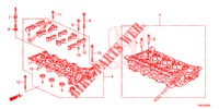 ZYLINDERKOPF (DIESEL) (2.2L) für Honda CR-V DIESEL 2.2 ELEGANCE 5 Türen 6 gang-Schaltgetriebe 2014