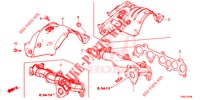AUSPUFFKRUEMMER (DIESEL) für Honda CR-V DIESEL 1.6 EXCLUSIVE NAVI 4WD 5 Türen 6 gang-Schaltgetriebe 2015