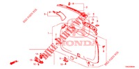 HECKKLAPPENVERKLEIDUNG/ TAFELVERKLEIDUNG, HINTEN(2D)  für Honda CR-V DIESEL 1.6 EXCLUSIVE NAVI 4WD 5 Türen 6 gang-Schaltgetriebe 2015