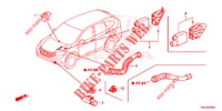 KLIMAANLAGE (SENSEUR/CLIMATISEUR D'AIR AUTOMATIQUE) für Honda CR-V DIESEL 1.6 EXCLUSIVE NAVI 4WD 5 Türen 6 gang-Schaltgetriebe 2015