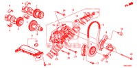 OELPUMPE (DIESEL) (2) für Honda CR-V DIESEL 1.6 EXCLUSIVE NAVI 4WD 5 Türen 6 gang-Schaltgetriebe 2015