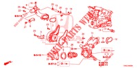 WASSERPUMPE/THERMOSTAT (DIESEL) für Honda CR-V DIESEL 1.6 EXCLUSIVE NAVI 4WD 5 Türen 6 gang-Schaltgetriebe 2015