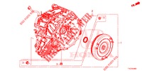 DREHMOMENTWANDLERGEHAEUSE (DIESEL) für Honda CR-V DIESEL 1.6 COMFORT 5 Türen 9 gang automatikgetriebe 2018