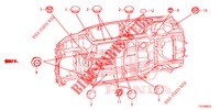 GUMMITUELLE (INFERIEUR) für Honda CR-V DIESEL 1.6 COMFORT 5 Türen 9 gang automatikgetriebe 2018