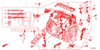 KABELBAUM (DIESEL) (2) für Honda CR-V DIESEL 1.6 COMFORT 5 Türen 9 gang automatikgetriebe 2018