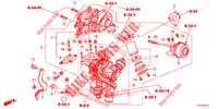 TURBOLADER (DIESEL) (2) für Honda CR-V DIESEL 1.6 COMFORT 5 Türen 9 gang automatikgetriebe 2018