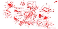 INSTRUMENT, ZIERSTUECK (COTE DE CONDUCTEUR) (LH) für Honda CR-V DIESEL 1.6 ELEGANCE NAVI 5 Türen 6 gang-Schaltgetriebe 2018