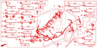 KABELBAUM (LH) (3) für Honda CR-V DIESEL 1.6 ELEGANCE NAVI 5 Türen 6 gang-Schaltgetriebe 2018