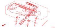 MOTORABDECKUNG (DIESEL) für Honda CR-V DIESEL 1.6 ELEGANCE NAVI 5 Türen 6 gang-Schaltgetriebe 2018